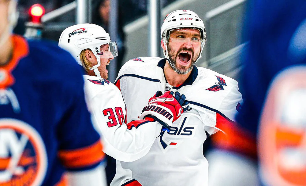Овечкин догнал Гретцки по голам в НХЛ. Побьёт рекорд в матче «Вашингтона» с «Айлендерс»?
