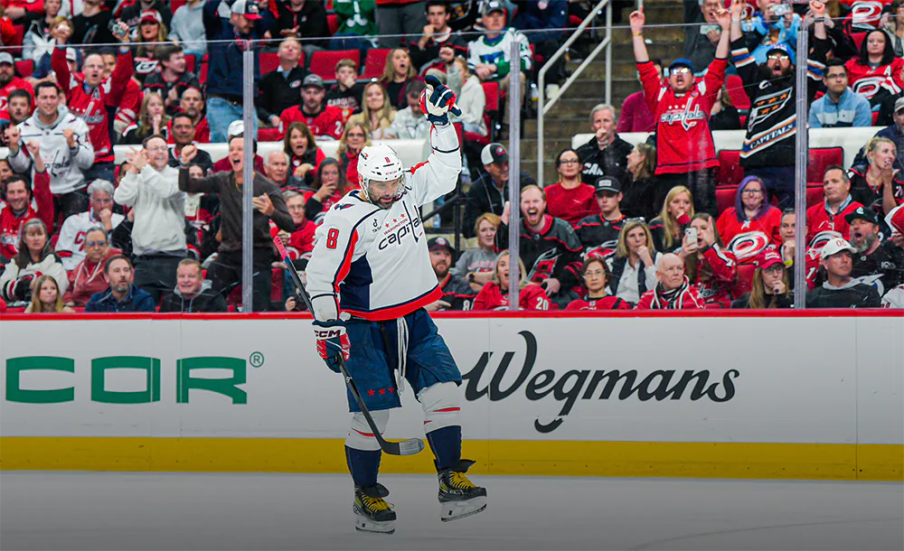 Овечкин забил 892-й гол. После этого матч превратился в жесточайшую бойню