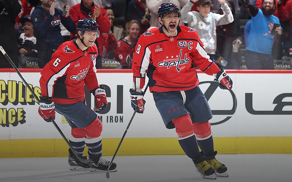 Овечкин–потрошитель! Хет-трик россиянина помог «Вашингтону» разгромить родной клуб Гретцки