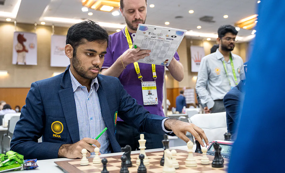 Арджун Эригайси, Фото ФИДЕ.webp