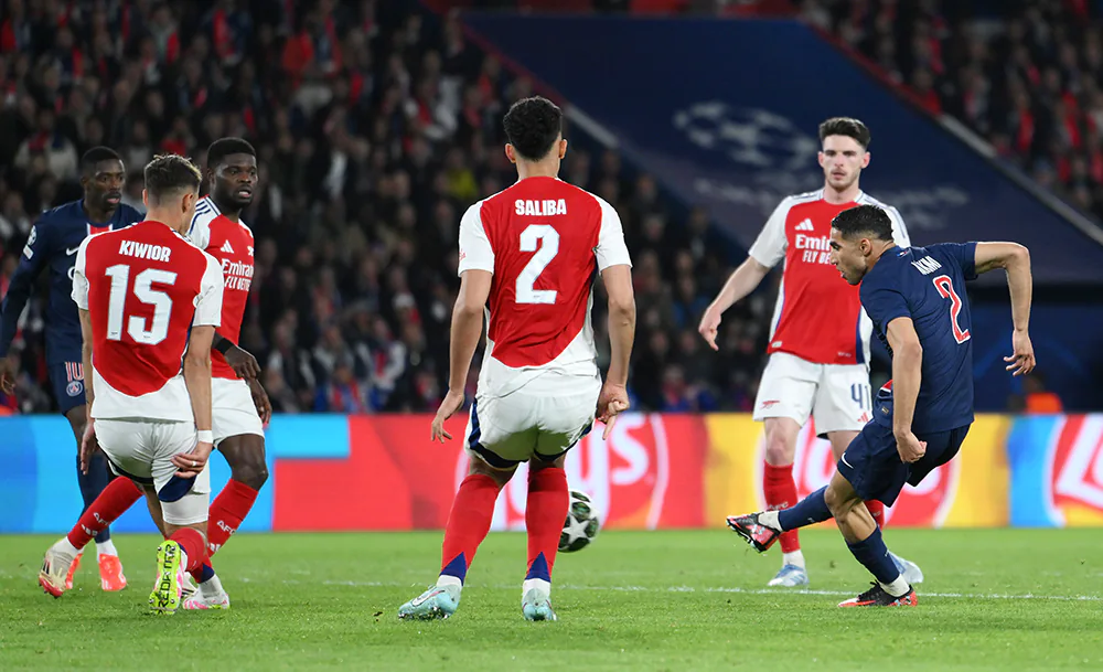 Ашраф_Хакими_гол_«ПСЖ»_–_«Арсенал»_Фото_Getty_Images.webp