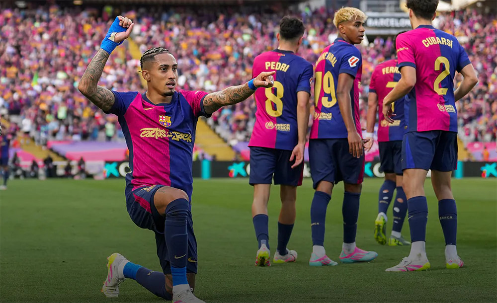 Даже хет-трика Мбаппе не хватило. Очередная голевая феерия чемпионской «Барсы»