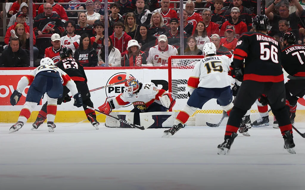 Свечников снова психует от бессилия. Рекордный Бобровский деклассировал «Каролину»