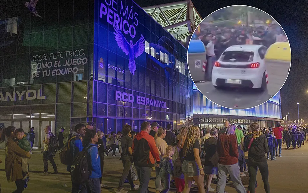 Автомобиль протаранил толпу фанатов перед матчем. Водителя отпустили, не найдя умысла