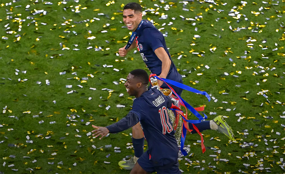 Француз наступает. Сразу пятеро игроков «ПСЖ» попали в сборную сезона Лиги чемпионов