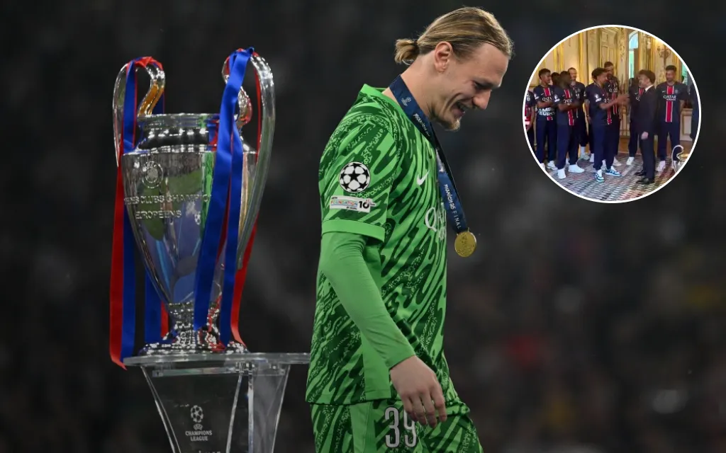 Вратарь сборной России куёт славу французского футбола. Сафонову пожал руку сам Макрон