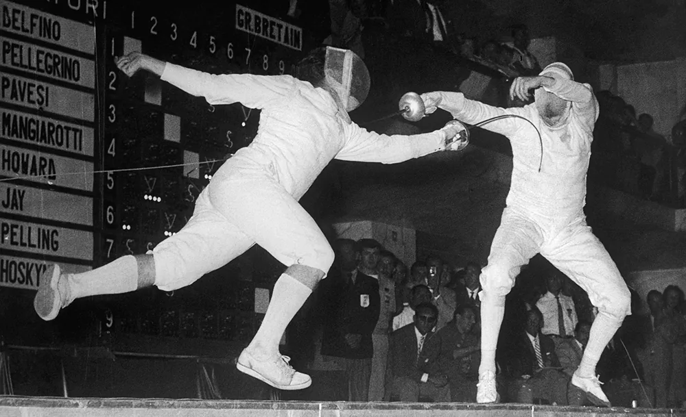 ОИ-1960 фехтование. Фото Getty Images.webp