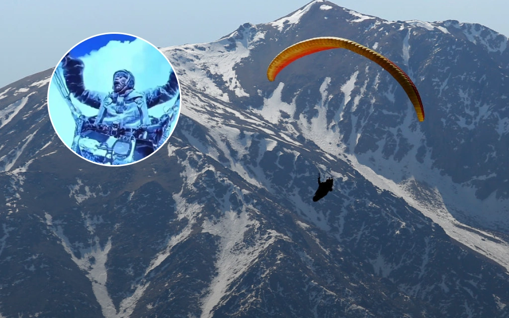 В облаке смерти. Китаец случайно вылетел в стратосферу и установил фантастический рекорд