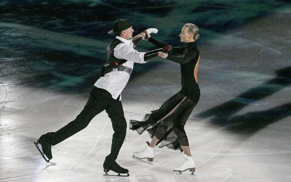 Роман Костомаров и Оксана Домнина.webp РИА