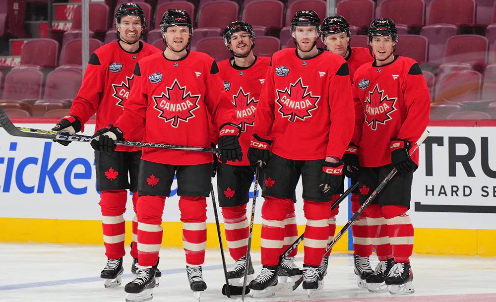 Сборная Канады. Фото НХЛ.webp
