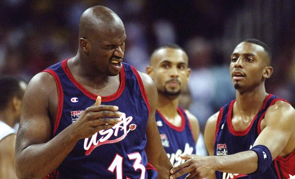 Шакил О’Нил ОИ-1996. Фото Getty Images.webp