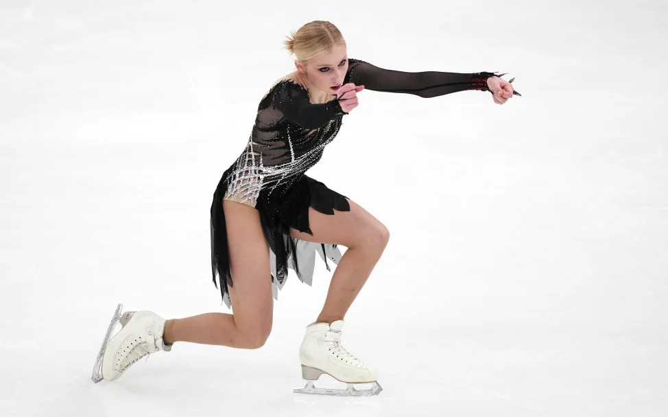 Снова на льду после ухода от Плющенко. Муравьёва удивила зрителей в Санкт-Петербурге