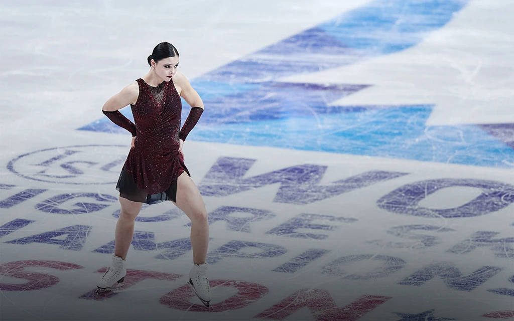 Пообщалась с Малининым и покорила зрителей. Самоделкина дебютировала на чемпионате мира