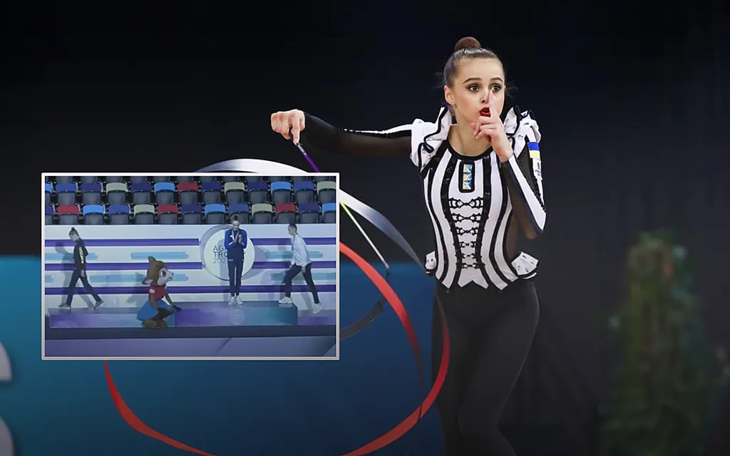 Лучшая гимнастка Украины устроила скандал на Кубке мира. И там даже не было россиянок