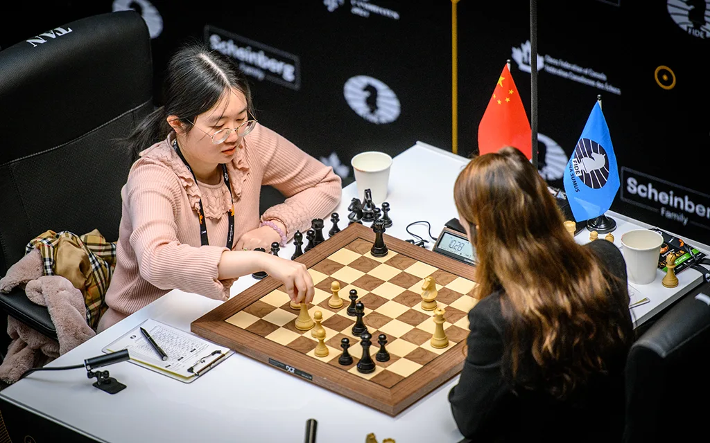 Тань Чжунъи и Екатерина Лагно ФИДЕ