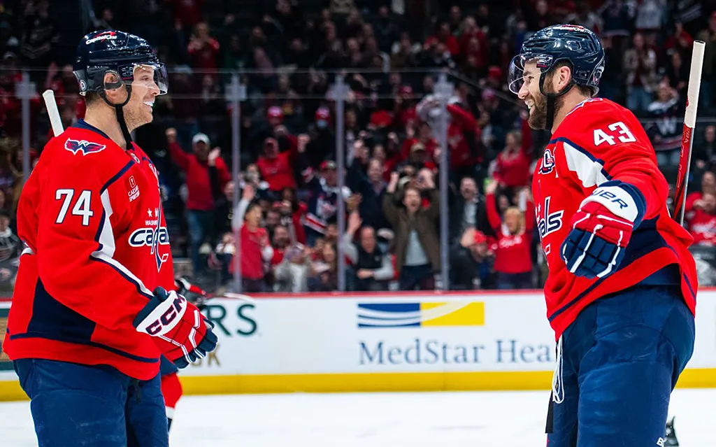 Том Уилсон, Джон Карлсон, NHL.webp