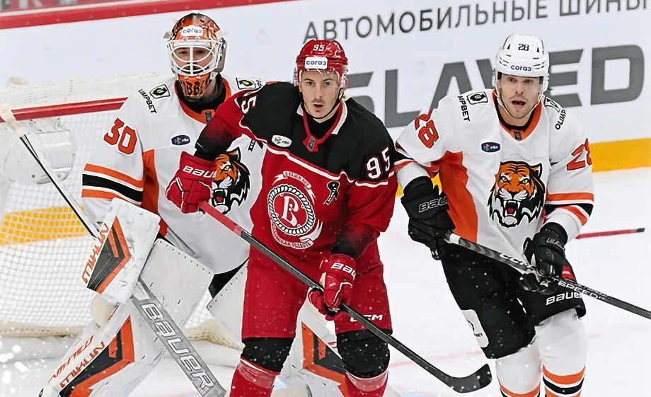 «Витязь» одержал первую победу в сезоне-2024/2025 КХЛ, обыграв «Амур»