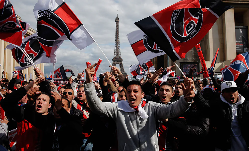 фанаты «ПСЖ». Фото Getty Images 00002.webp