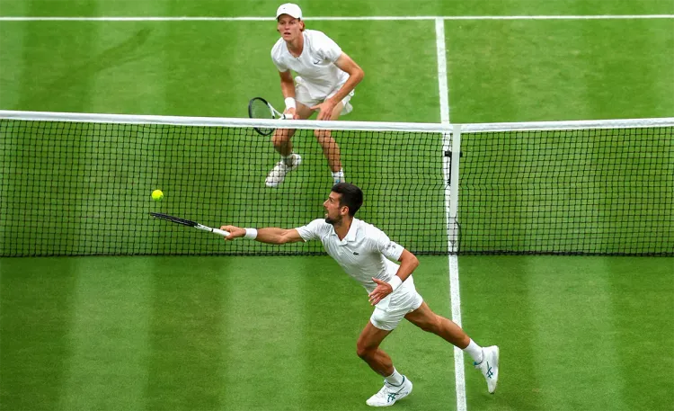 Джокович уже дважды обыгрывал Синнера на Уимблдоне. Сделает это в третий раз?