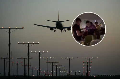 Пьяный неадекват избивал людей в самолёте. Два русских боксёра вырубили хулигана