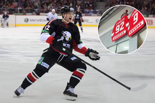 Свитер 19-летнего россиянина повесили под своды арены. Это вызвало грандиозный скандал