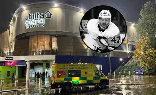 Жуткая трагедия на льду. Хоккеисту лезвием конька перерезали горло