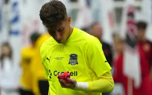 Без Сафонова тяжело. «Краснодар» потерял очки в Грозном из-за вратарской ошибки