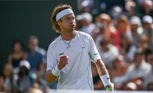Пять тай-брейков за два матча. Рублёв продирается в третий круг Уимблдона
