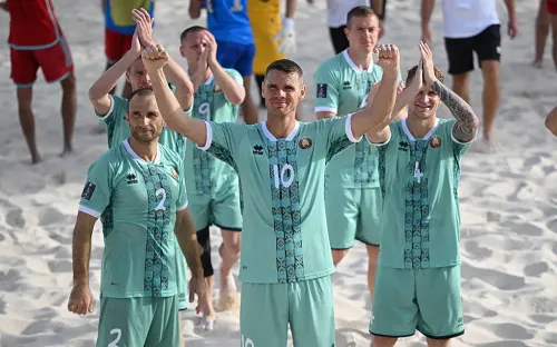 Песчаная бульба. Сборная Беларуси собрала славный урожай в Дубае