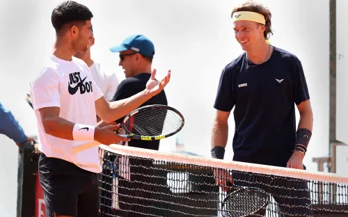 Рублёв дважды обыгрывал Алькараса. Есть ли у него шансы сделать это на Уимблдоне?