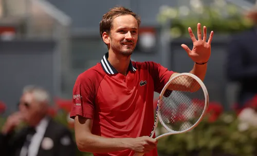 Имя Медведева увековечили во Франции. Россиянин в одном ряду с легендами тенниса