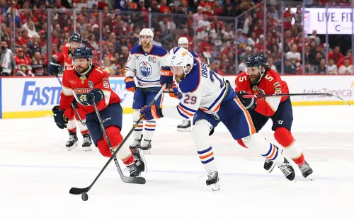 «Эдмонтон» и «Флорида» не отпускают друг друга. Кто вырвется вперёд?