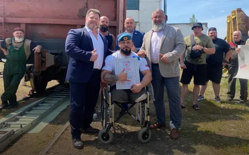 «Русские не сдаются!» Ветеран СВО без ног установил мировой рекорд