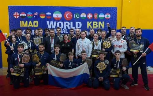 Триумф России на международном турнире. Бойцы завоевали 21 медаль, под флагом и гимном