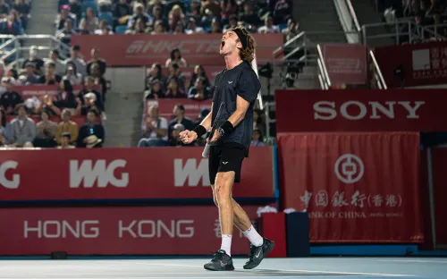 Китайский вундеркинд разозлил Рублёва. Но Андрей одержал волевую победу