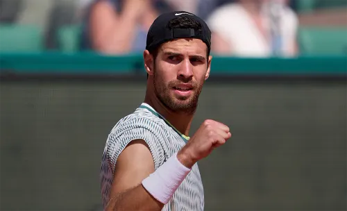 Хачанов совершил мощный камбэк. Карен отыгрался с 0:3 и свалил аргентинца