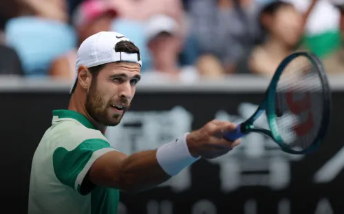 Хачанов переехал русского австралийца. И вышел в первый финал в сезоне