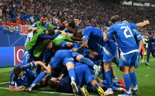 Хорватия была в плей-офф 40 минут. Италию «на флажке» спас игрок глубокого запаса
