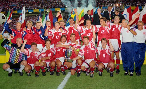 Сенсационная победа Дании на Евро. Звёздная Германия не смогла пробить Шмейхеля