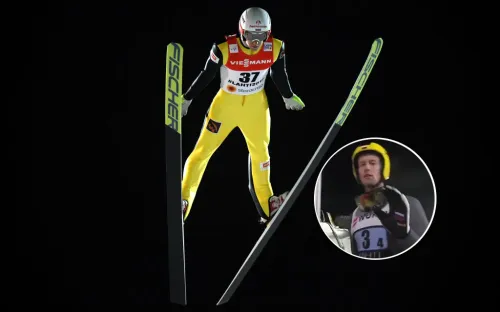 Русский спортсмен показал на камеру перчатки с флагом России. Это взбесило поляков