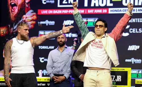 Бонусы для ставок на бой Джейк Пол – Хулио Сезар Чавес