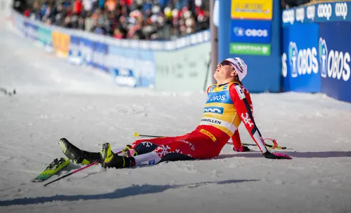 Король лыж Клебо проиграл рядовому биатлонисту. Что это было?