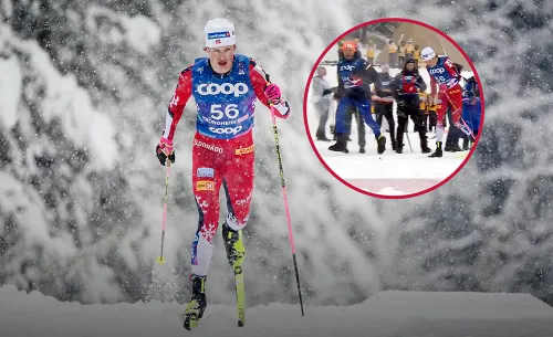 «Это не нормально!» Йоханнеса Клебо подгонял тренер чужой сборной