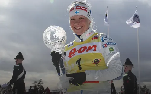 Завершила карьеру 5 лет назад, но продолжает удивлять. Финская молния выиграла марафон