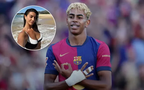 Отпуск на двоих. 17-летний вундеркинд «Барсы» замечен с 30-летней моделью в Италии