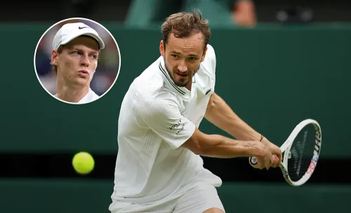 Медведев уже сыграл с Синнером неделю назад. Янник был впечатлён