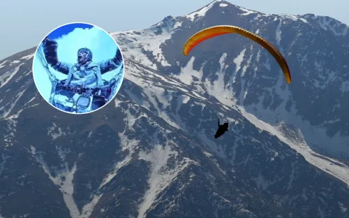 В облаке смерти. Китаец случайно вылетел в стратосферу и установил фантастический рекорд