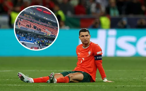 Трагедия испортила победу Португалии в Лиге наций. Фанат упал со второго яруса и скончался