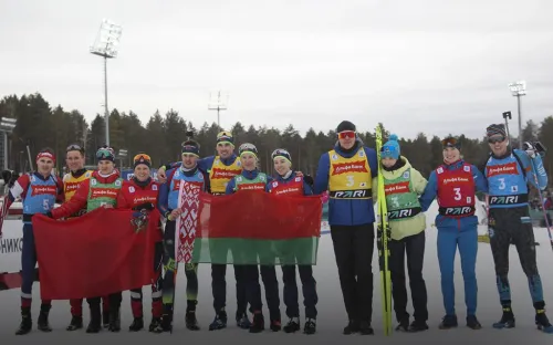Драматичное поражение российских биатлонистов. До золота в эстафете не хватило 0,3 секунды