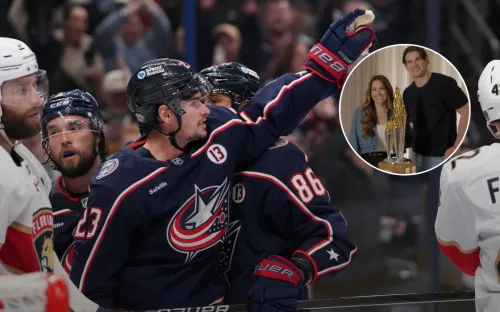 Лучший друг погибшего Годро получил особый приз. Трофей ему вручила вдова Джонни